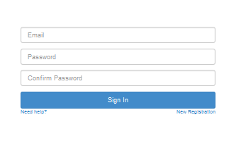 Bootstrap template, demonstrating a simple login form