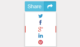 Bootstrap template, demonstrating social share comment